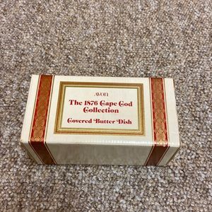 1876 Cape Cod Collection Covered Butter Dish